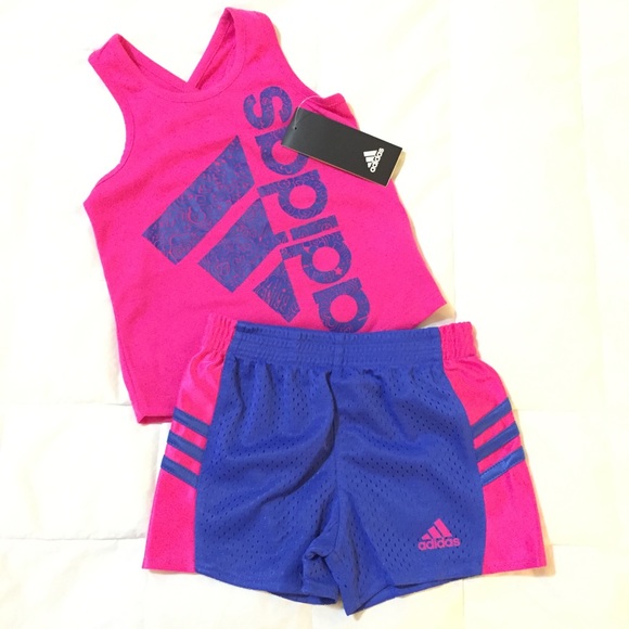 adidas Other - NWT Adidas Girls Tank/Short Set💙